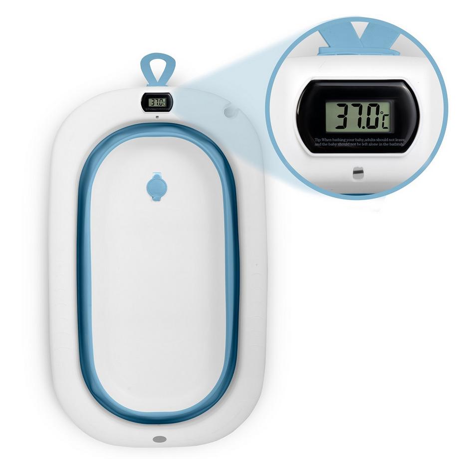 B2X  Baignoire pour enfants, nourrissons avec thermomètre et insert RK-287 