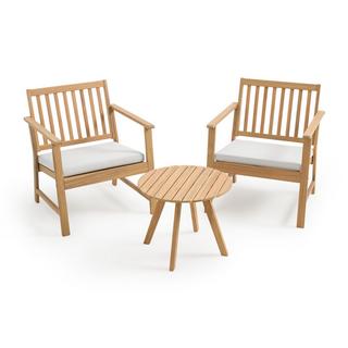 La Redoute Intérieurs Set de salon de jardin en acacia  