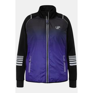 Ulla Popken  2-in-1-Funktionsjacke, Ärmel abnehmbar, Weste, Reflektor 