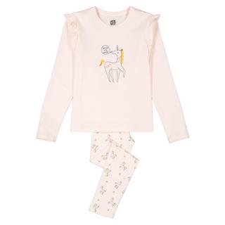 La Redoute Collections  Pyjama mit Einhorn und Volants 