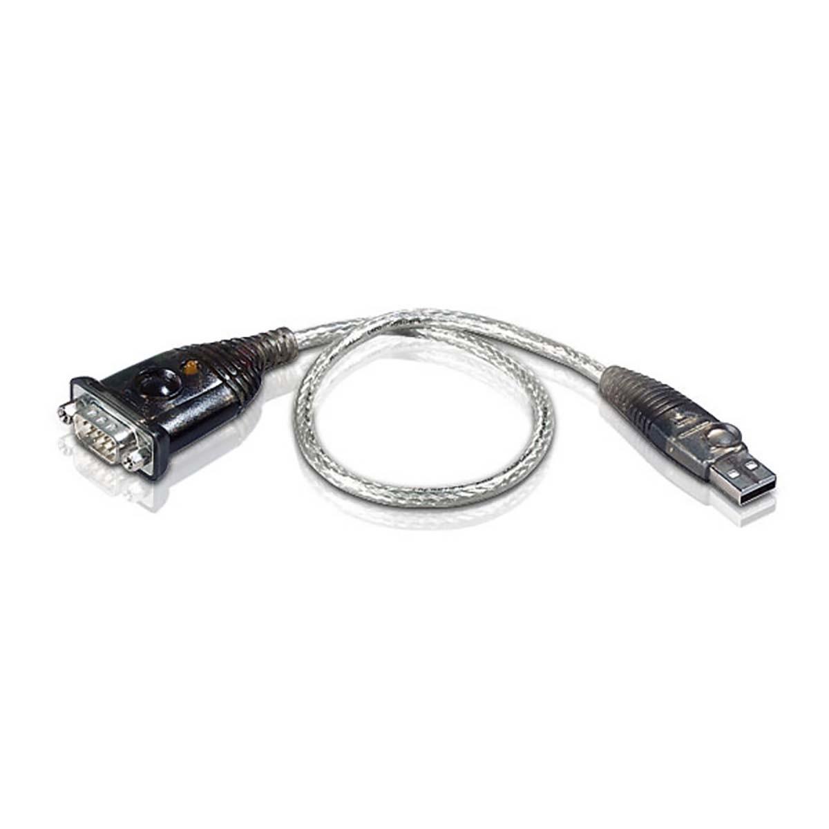 Nedis  Câble USB 2.0 USB A mâle - DB9 mâle 0,35 m Gris 