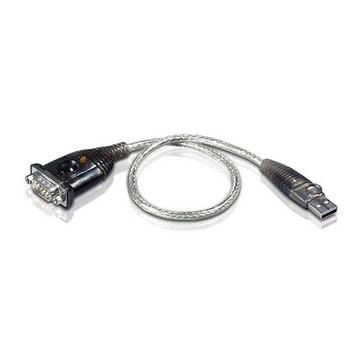 Câble USB 2.0 USB A mâle - DB9 mâle 0,35 m Gris