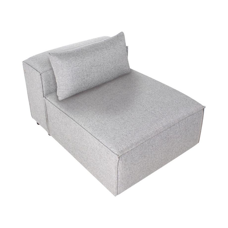 Beliani Sesselmodul aus Stoff Modern BRANDE  