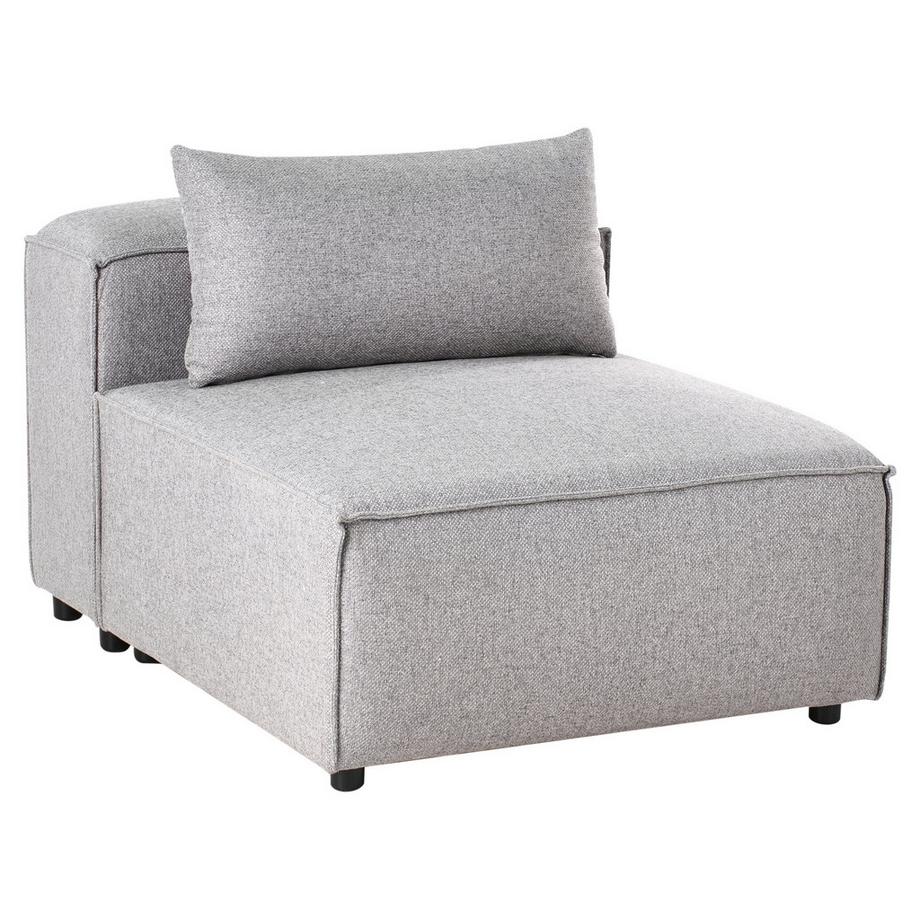 Beliani Sesselmodul aus Stoff Modern BRANDE  