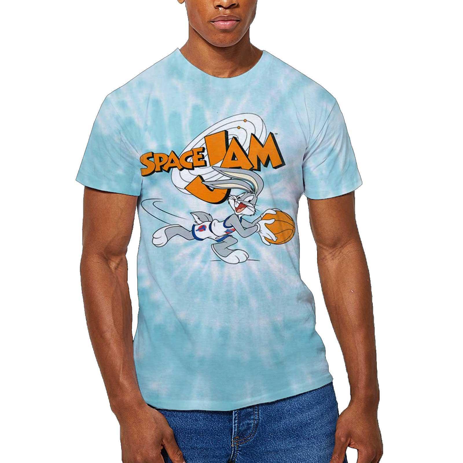 Space Jam Bugs Bunny Tie Dye T-Shirt  