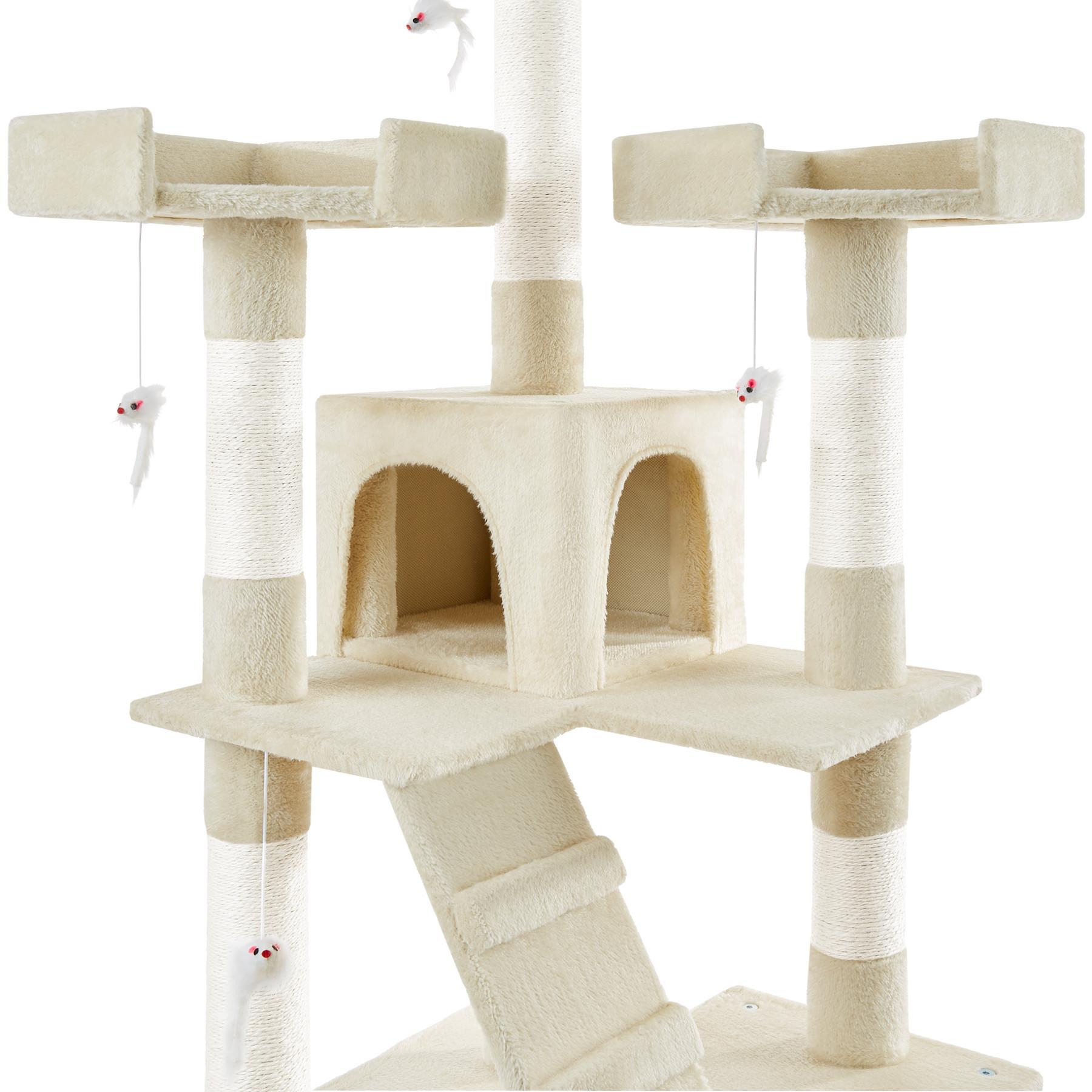 Tectake  Arbre à chat BARNEY 170 cm 