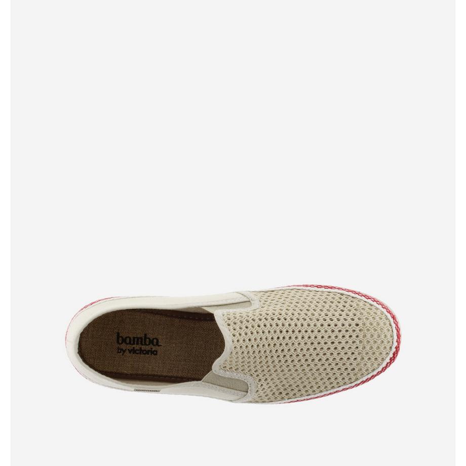 Victoria Andre Elasticos Rejilla & Lona Espadrilles  