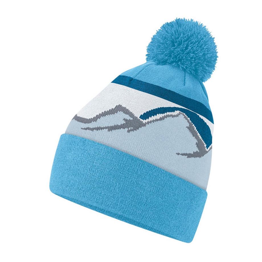 Beechfield Bonnet à Pompon Mountain Peaks  