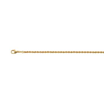 Collier cordon or jaune 750, 2.7mm, 45cm