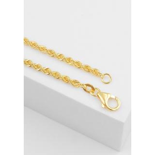 MUAU Schmuck  Collier Cordel Gelbgold 750, 2.7mm, 45cm 