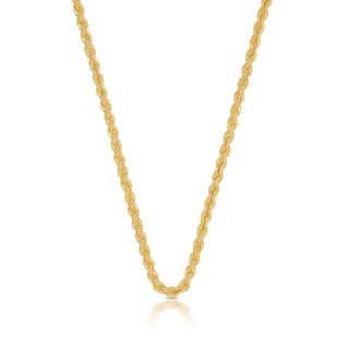 MUAU Schmuck  Collier Cordel Gelbgold 750, 2.7mm, 45cm 
