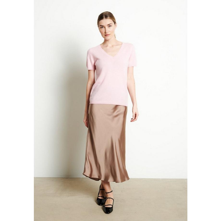 Studio Cashmere8 LILLY 14 Maglia Scollo a V Maniche Corte  