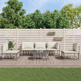 VidaXL Garten lounge set poly-rattan  