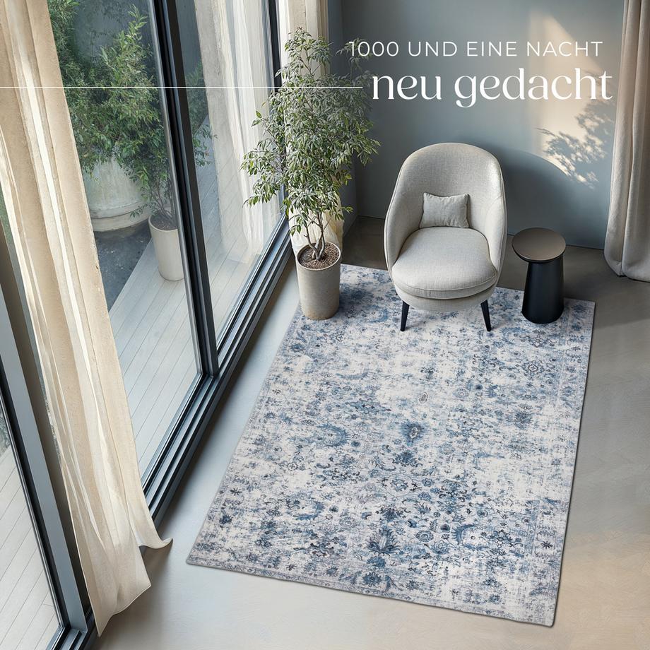 Tectake Tappeto designer vintage Amara diverse dimensioni  