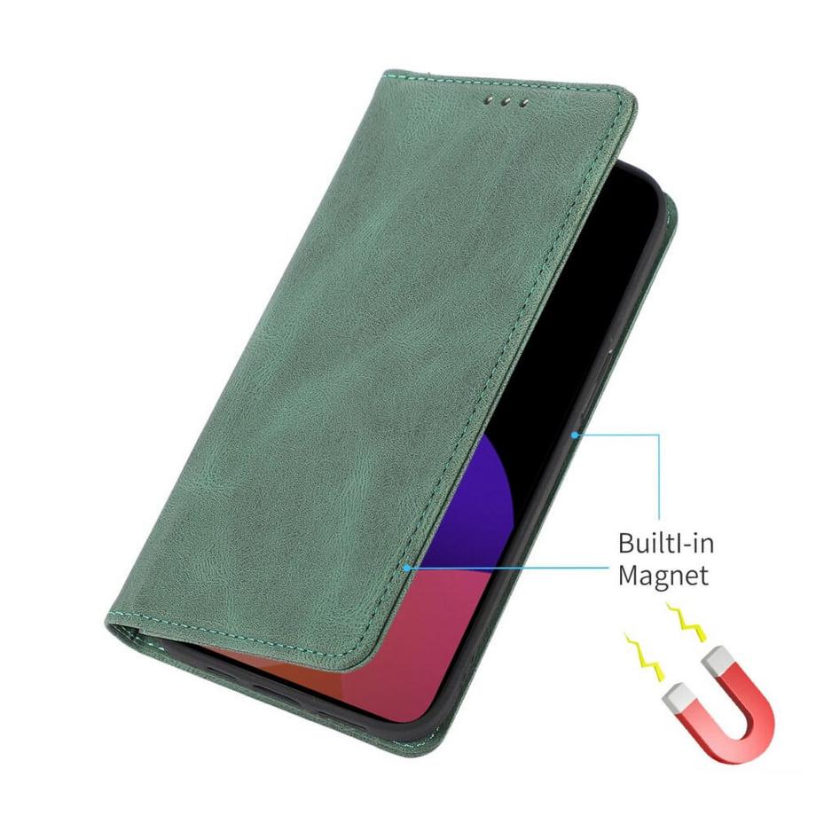 Cover-Discount  iPhone 15 - Vintage éTui Flip Case 
