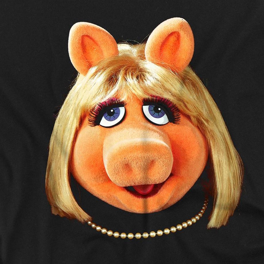 The Muppets T-Shirt à Manches Longues en Coton Filé à l'Anneau  