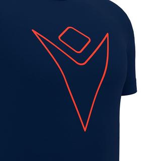 macron  t-shirt mit runden halsausschnitt für kinder gadreel eco hero 