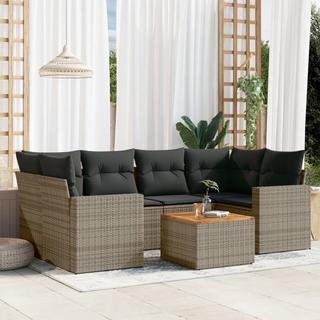 VidaXL Garten sofagarnitur poly-rattan  