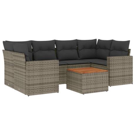 VidaXL Garten sofagarnitur poly-rattan  