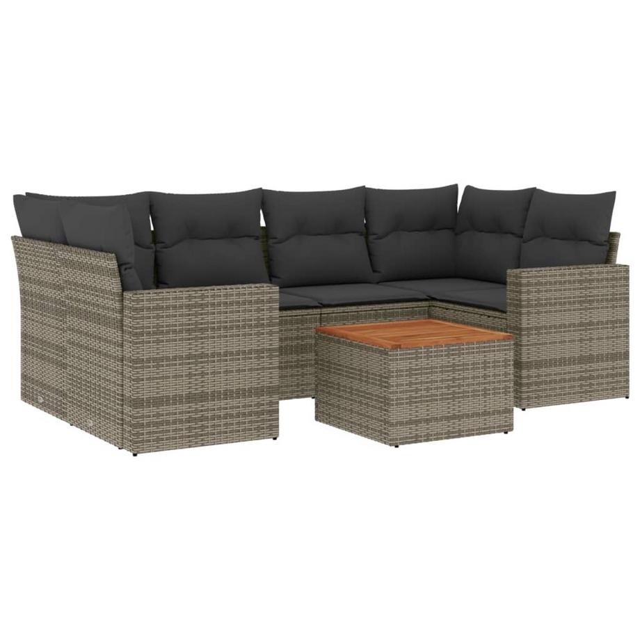 Garten sofagarnitur poly-rattan