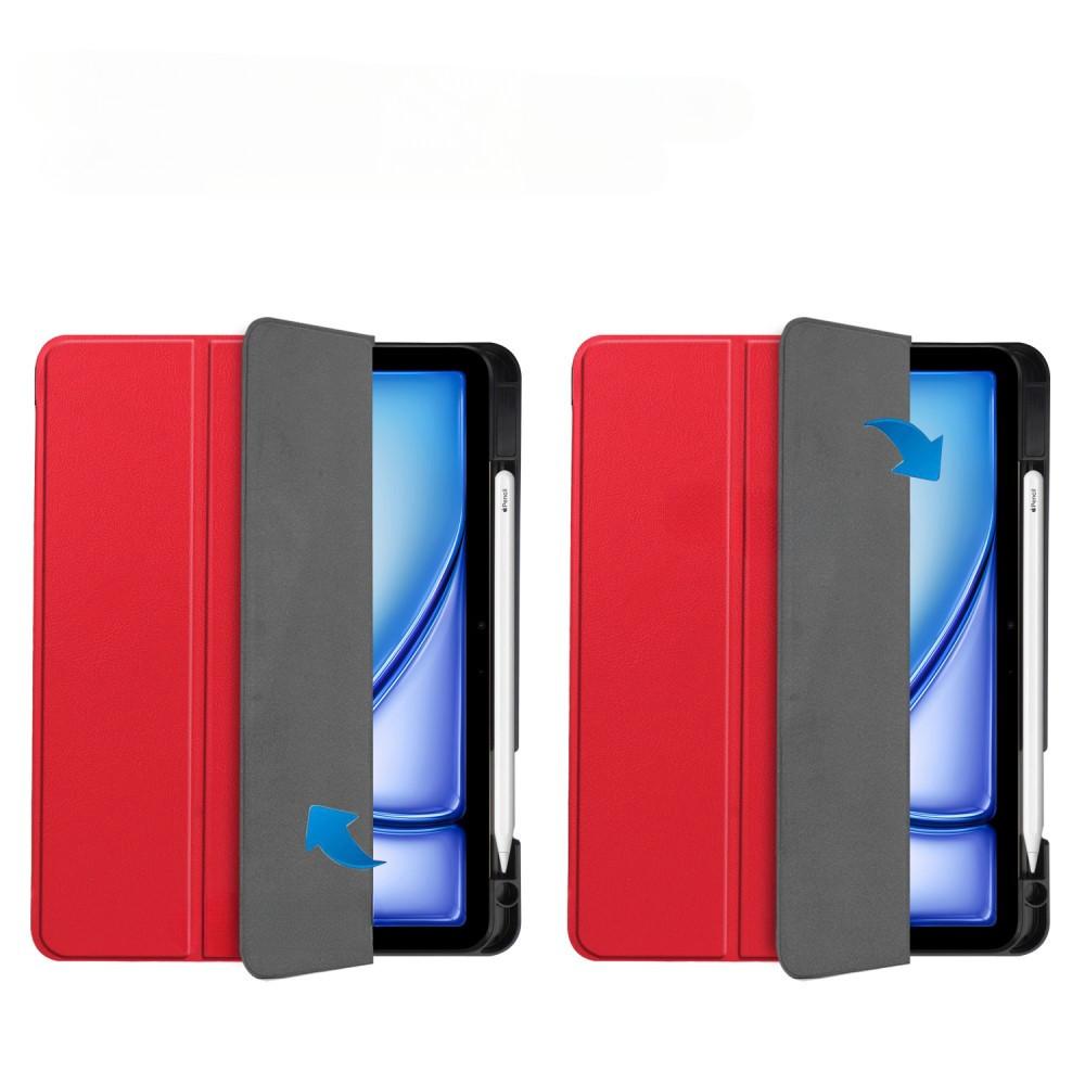Cover-Discount  iPad Air 11 (M2 / M3) - Smart Case Pencil Halter 