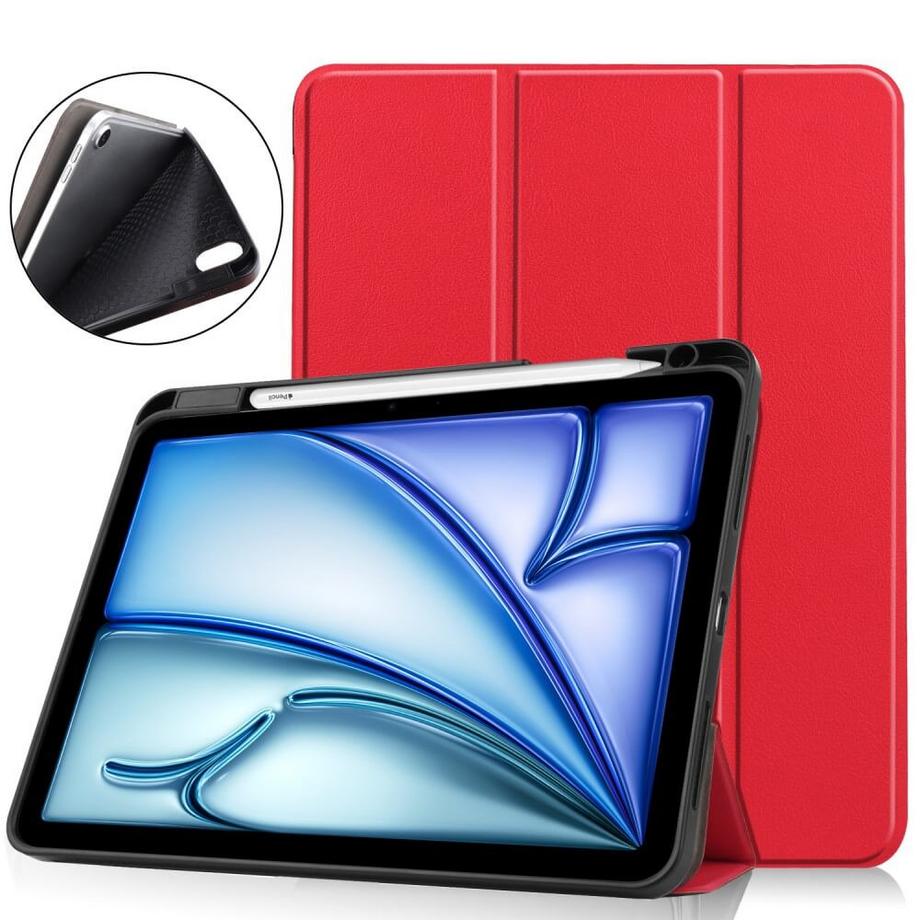 Cover-Discount  iPad Air 11 (M2 / M3) - Smart Case Pencil Halter 