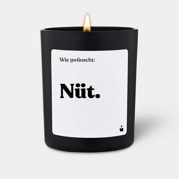 Bougie Parfumée Woody Wie gwünscht: Nüt.