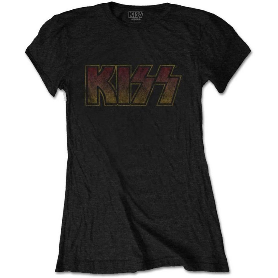 KISS Logo T-Shirt Maniche Corte  