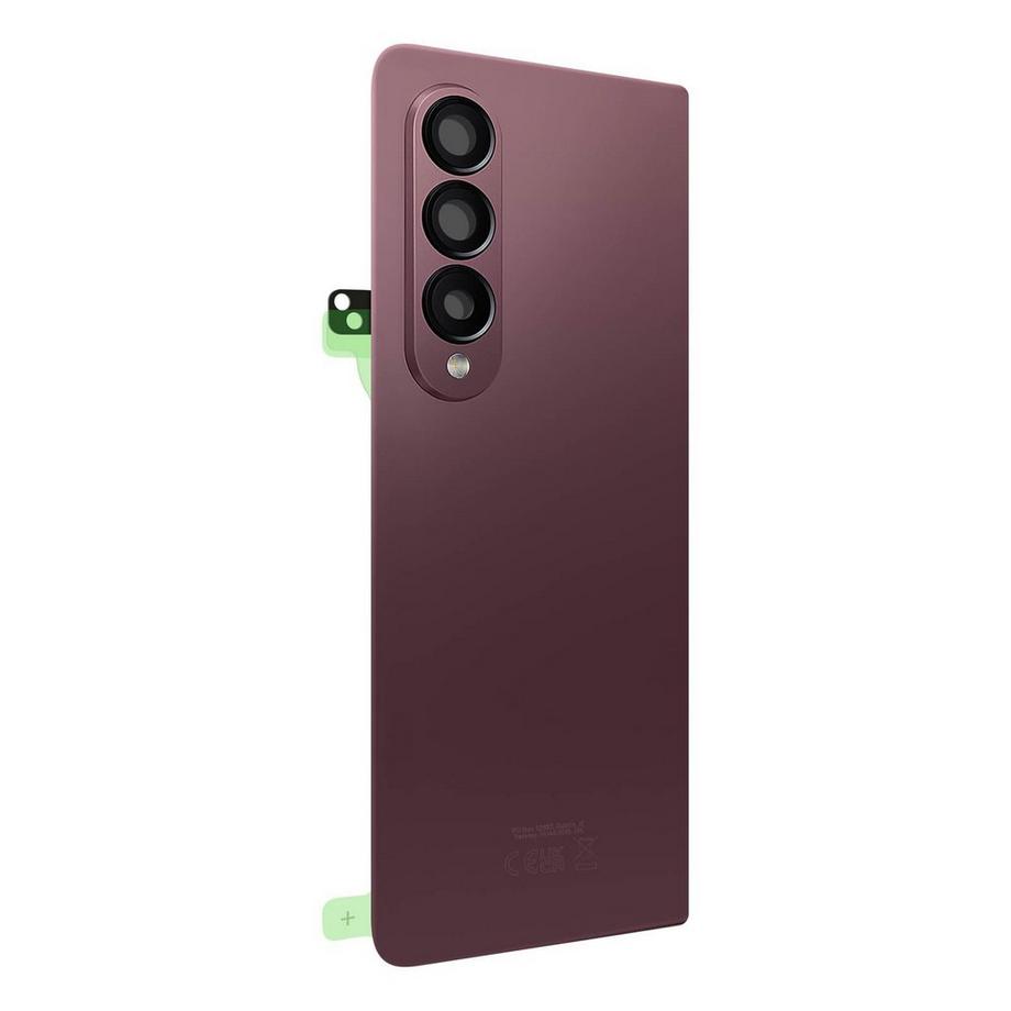 SAMSUNG  Vitre Arrière Samsung Z Fold 4 Bordeaux 