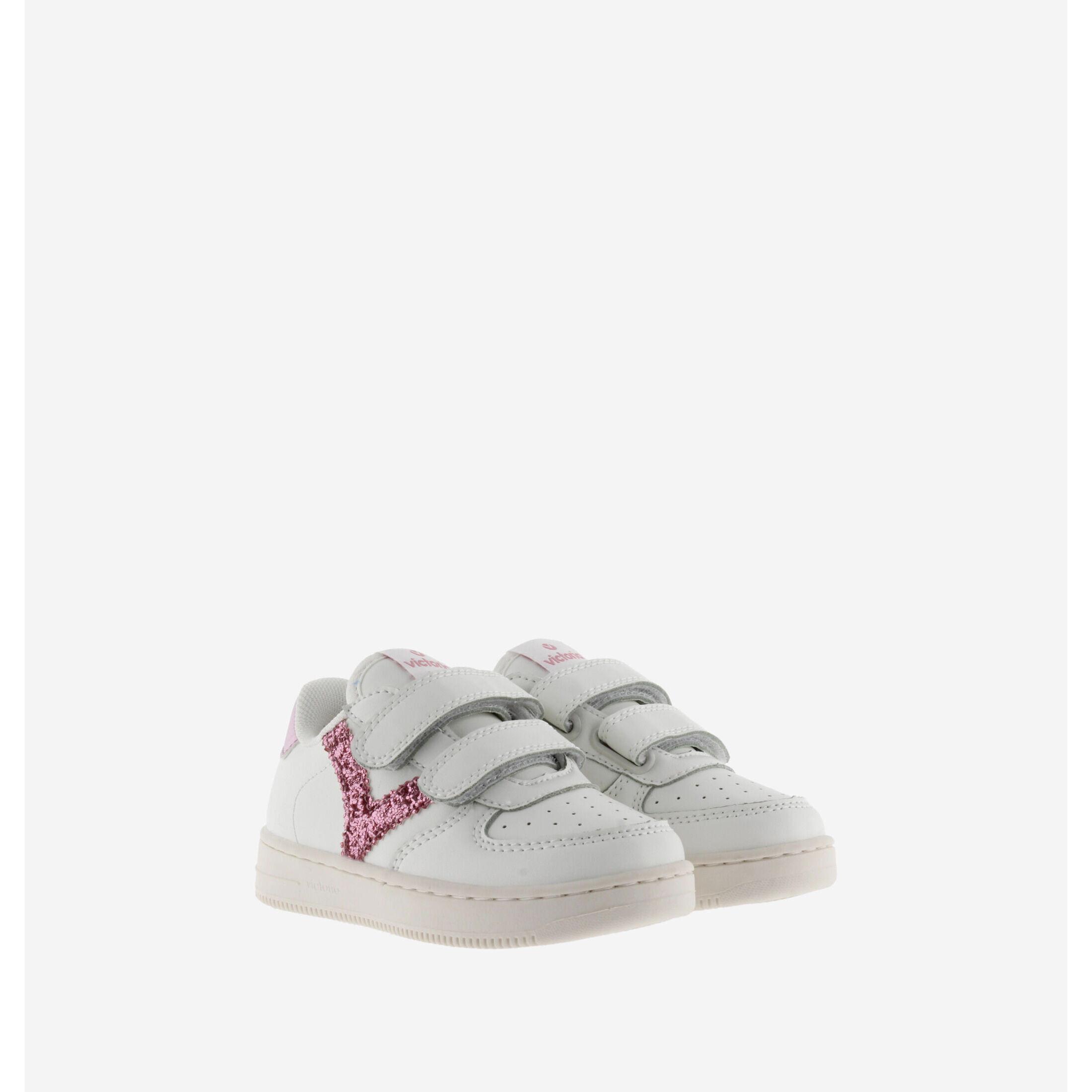 Victoria  sneakers da bambina tiempo efecto piel fantasia 