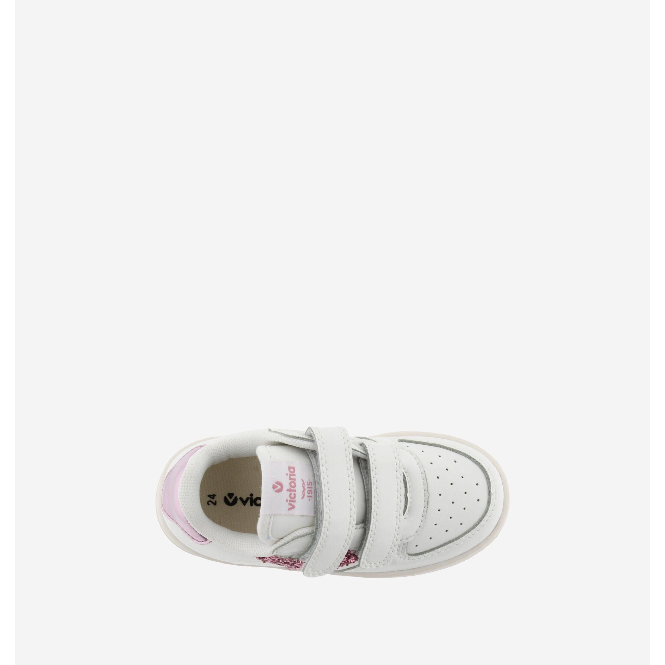 Victoria  sneakers da bambina tiempo efecto piel fantasia 