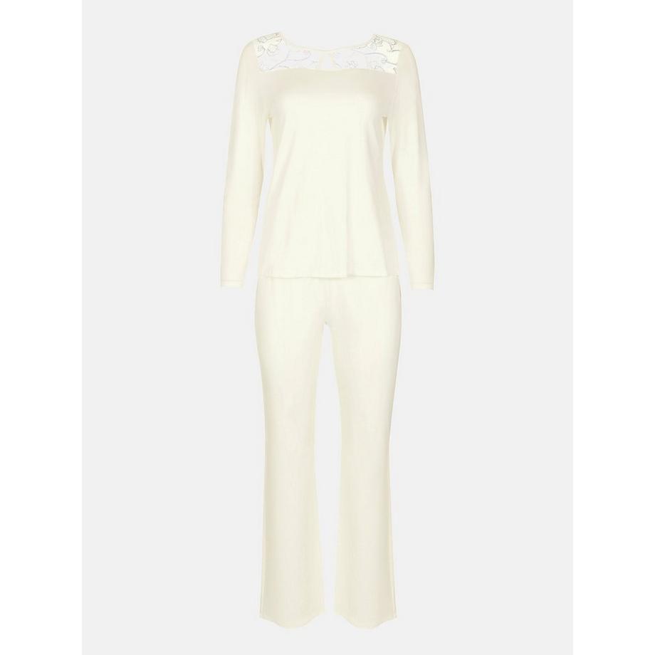Lisca Liv Mariage Top Maniche Lunghe e Pantaloni Pigiama Set  