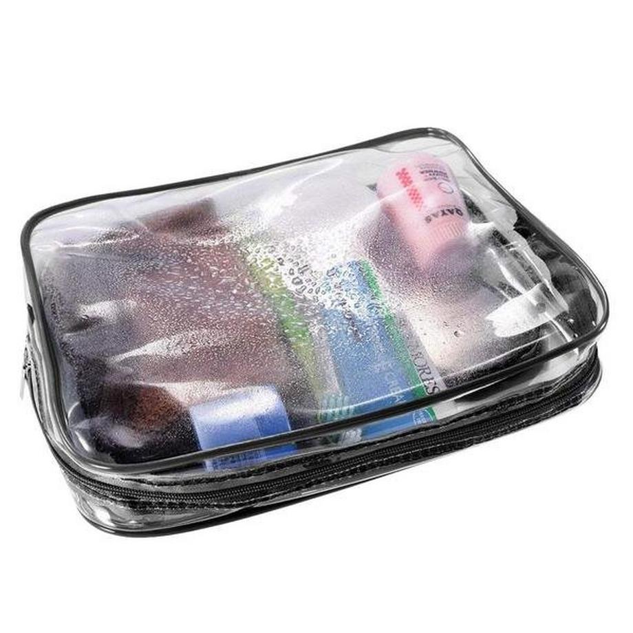 eStore  Transparent schminktasche, 3-pack 