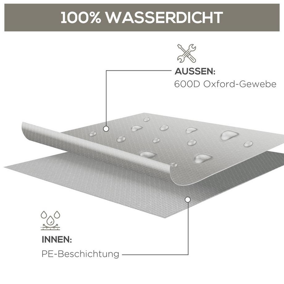 Outsunny Gartenmöbel Abdeckung  