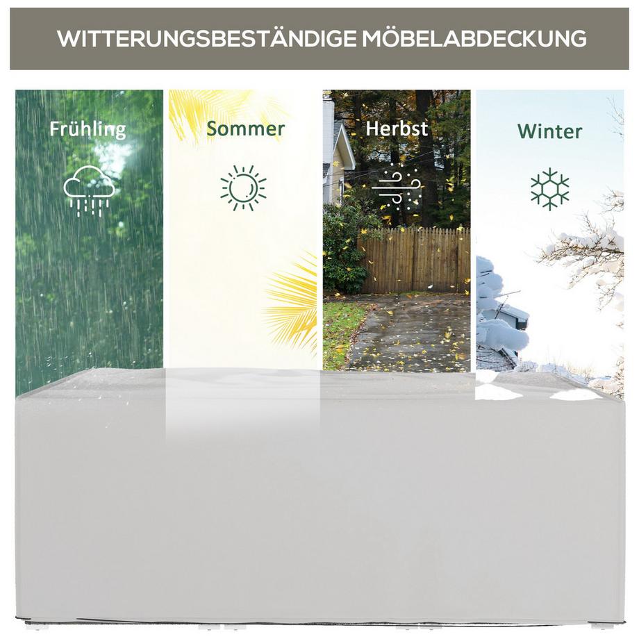 Outsunny Gartenmöbel Abdeckung  