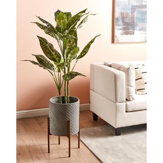 Beliani Indoor Blumentopf aus Metall Modern ALATUM  