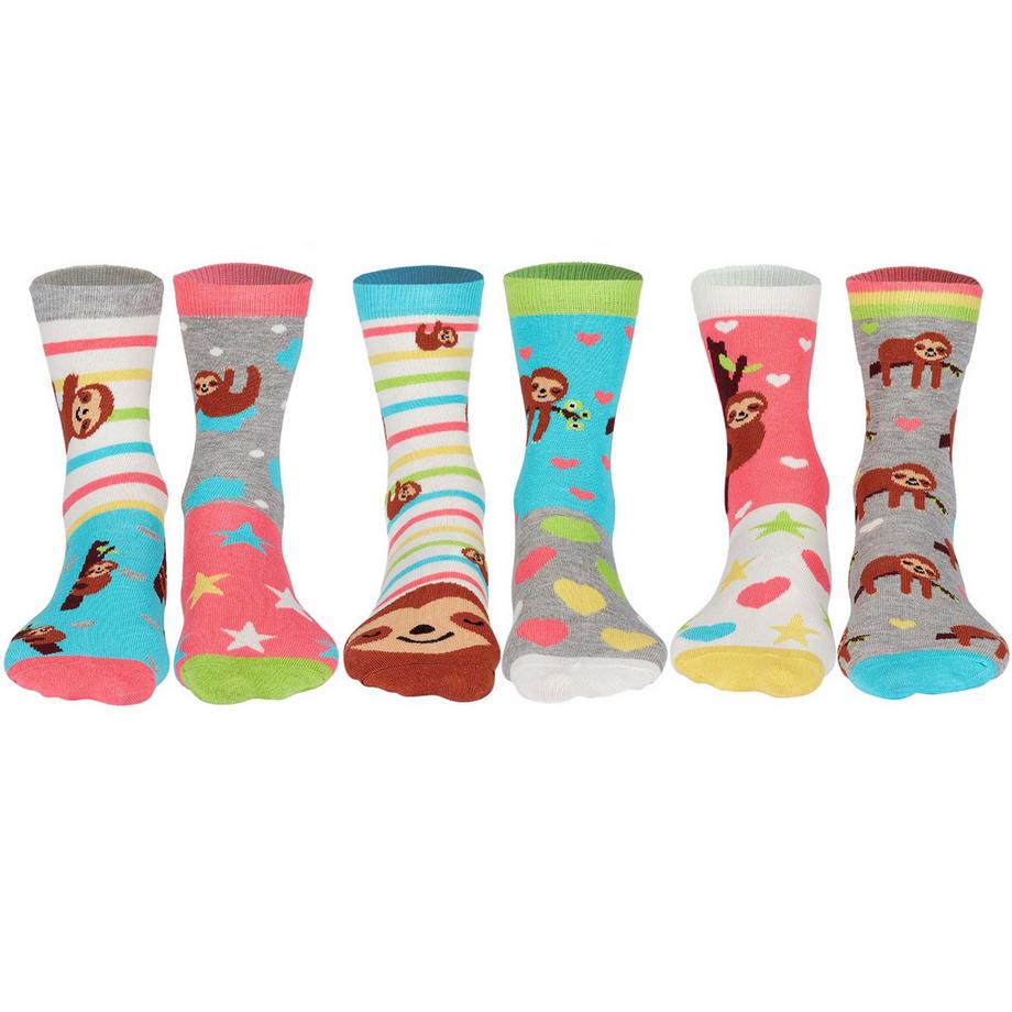 United OddSocks Odd Socks Polka Face 3er Pack Kniestrümpfe  