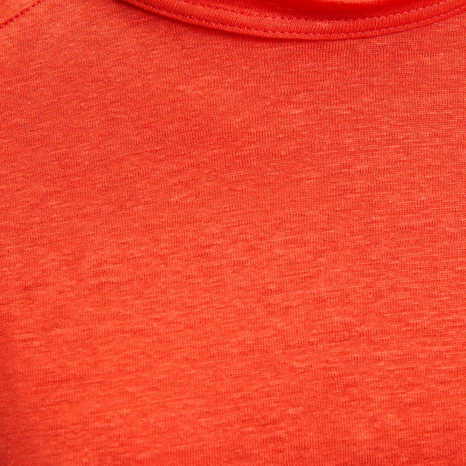La Redoute Collections Leinen Rundhals T-Shirt  