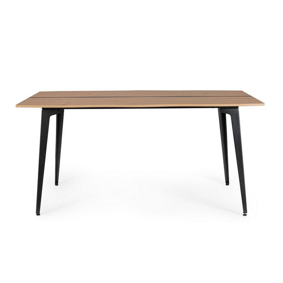 mutoni Table Melys nature-noir 160x75  