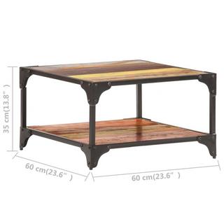 VidaXL Table basse métal  