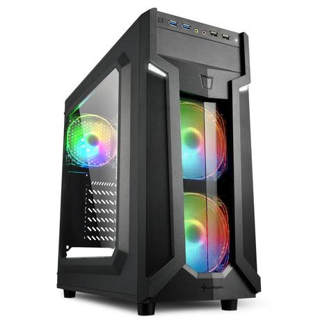 Sharkoon  VG6-W RGB Midi Tower Nero 