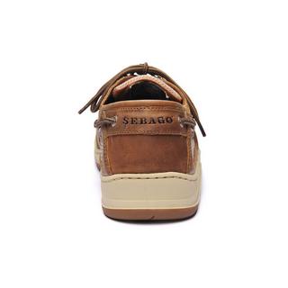 Sebago  mocassins cuir huilé clovehitch ii fgl waxed 