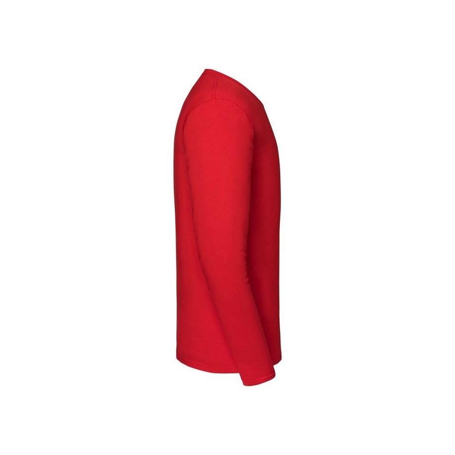 Fruit of the Loom Iconic Premium T-Shirt Maniche Lunghe  