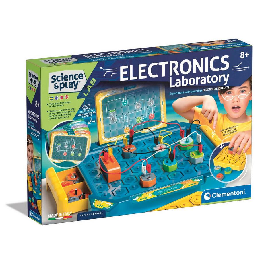 Clementoni  Clementoni Electronics Laboratory Science Set 