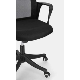 mutoni Chaise de bureau Laurent noir  