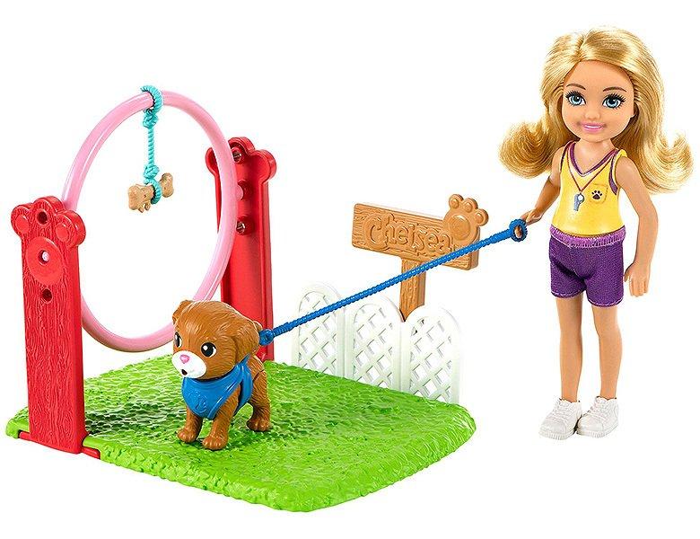 Barbie  Chelsea Hundetrainerin-Spielset mit Puppe 