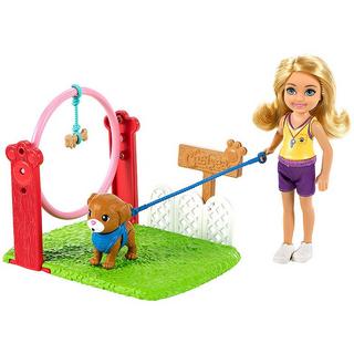 Barbie  Chelsea Hundetrainerin-Spielset mit Puppe 