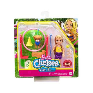 Barbie  Chelsea Hundetrainerin-Spielset mit Puppe 