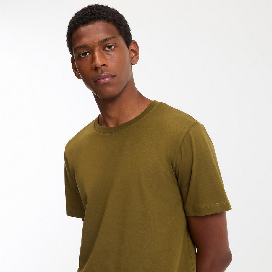 T-Shirt mit rundem Ausschnitt