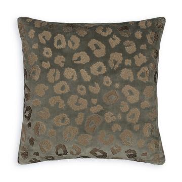 Housse de coussin brodée 45x45 cm